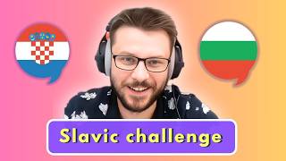 Can Bulgarians Understand Croatian? Slavic Language Challenge