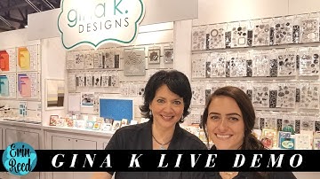 Creativation 2019 with Gina K - Wreath Builder Mandela Demo