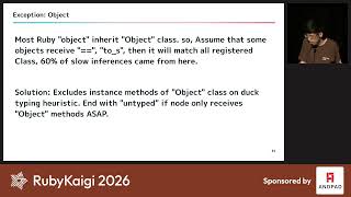 [JA] Good Enough Types: Heuristic Type Inference for Ruby / Sangyong Sim @riseshia Update