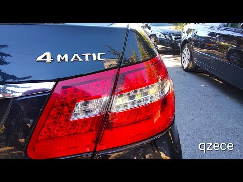 Mercedes E class 4matic | разгон 0-100 km/h | E250 cdi w212 | qzece