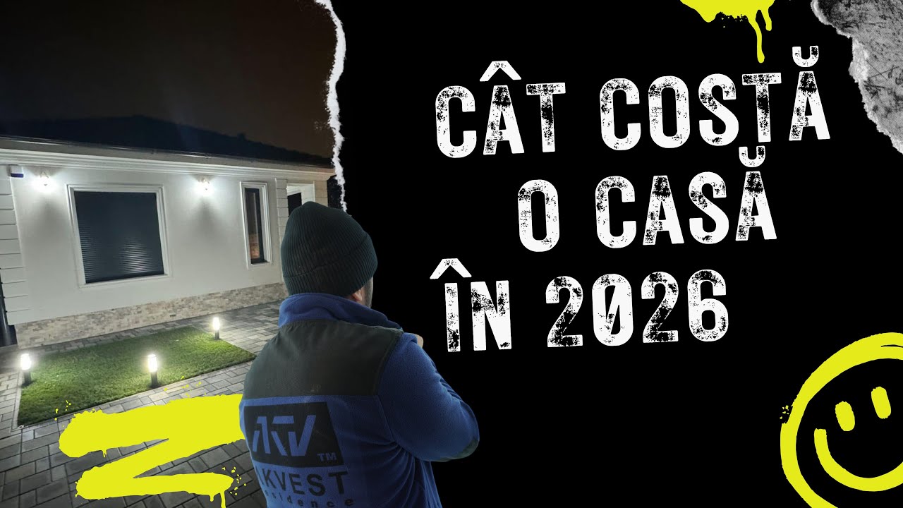CÂT COSTĂ O CASĂ ÎN 2026,EFICIENTĂ ENERGETIC,CU MATERIALE PREMIUM! 