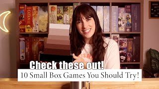 10 Small Box Games You Should Try!