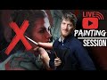 Is PERFECTIONISM a Curse or a Blessing for ARTISTS ??! - Live Painting Session #3