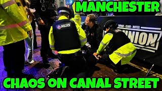 MAD Manchester random captures and Crazy Friday Night arrest on Canal street