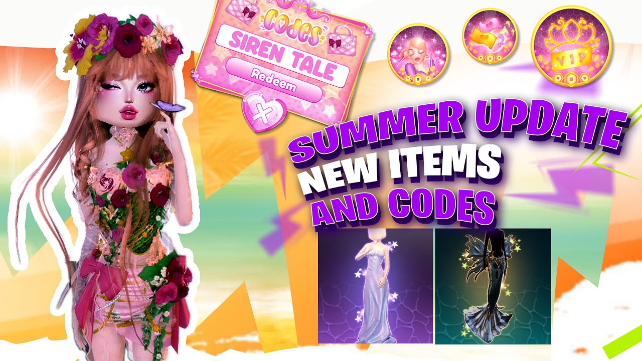 NEW **CODES** Get All These Dress to Impress New Summer DTI Update Part ...