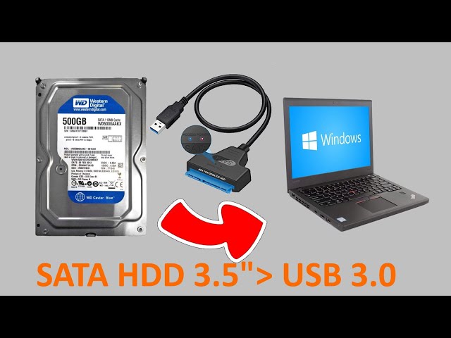 Chuyển SATA qua USB ổ cứng SSD, HDD và HDD 3.5 cho laptop | Hiếu - Tập Làm Kỹ Sư
