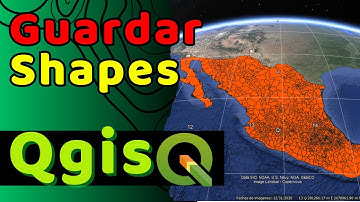Como GUARDAR un SHAPE en QGIS 2025