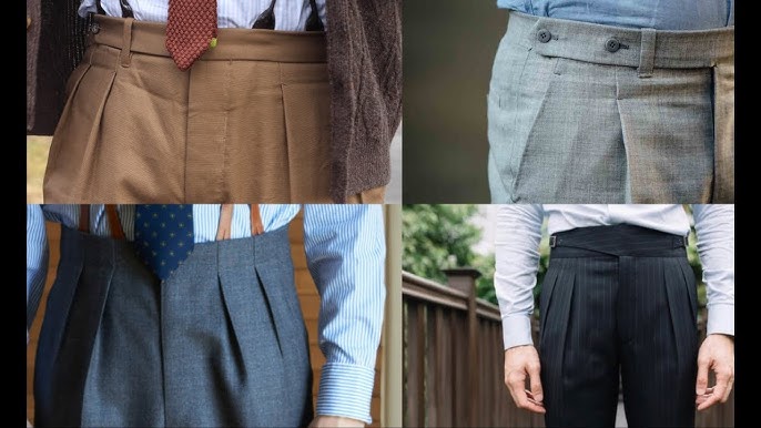 Flat front vs. Pleated pants. The Life of a Gentleman (UNSTITCHED) 