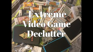 Extreme KonMari Minimalist Decluttering: Video Games