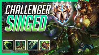 WILD RIFT Challenger Singed Guide - Underrated Baron Laner (A Tier in Asia)