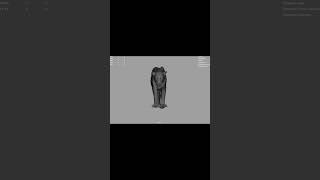 Leopard Walk Cycle Animation | #shorts #shortvideos #ytshorts