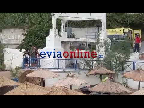 Εύβοια: Τζετ σκι «εκτοξεύτηκε» 22 μέτρα έξω στην παραλία (video)