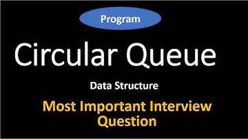 Program Of Circular Queue In C | Most Important Technical Interview And Gate Question Of All Times