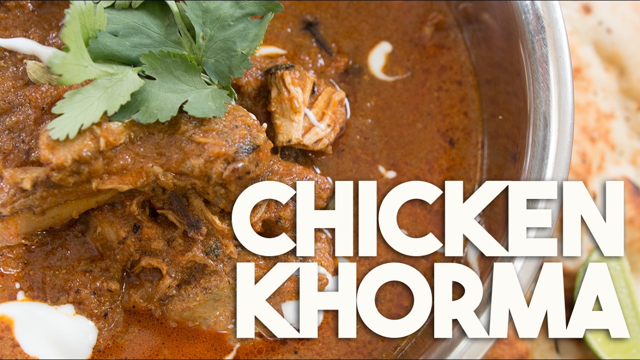 🍗 Chicken KHORMA BANGALORE style Curry, Korma or Kurma Kravings