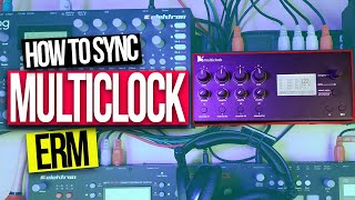 How to Sync the ERM Multiclock with Sequencers and Audio Interface