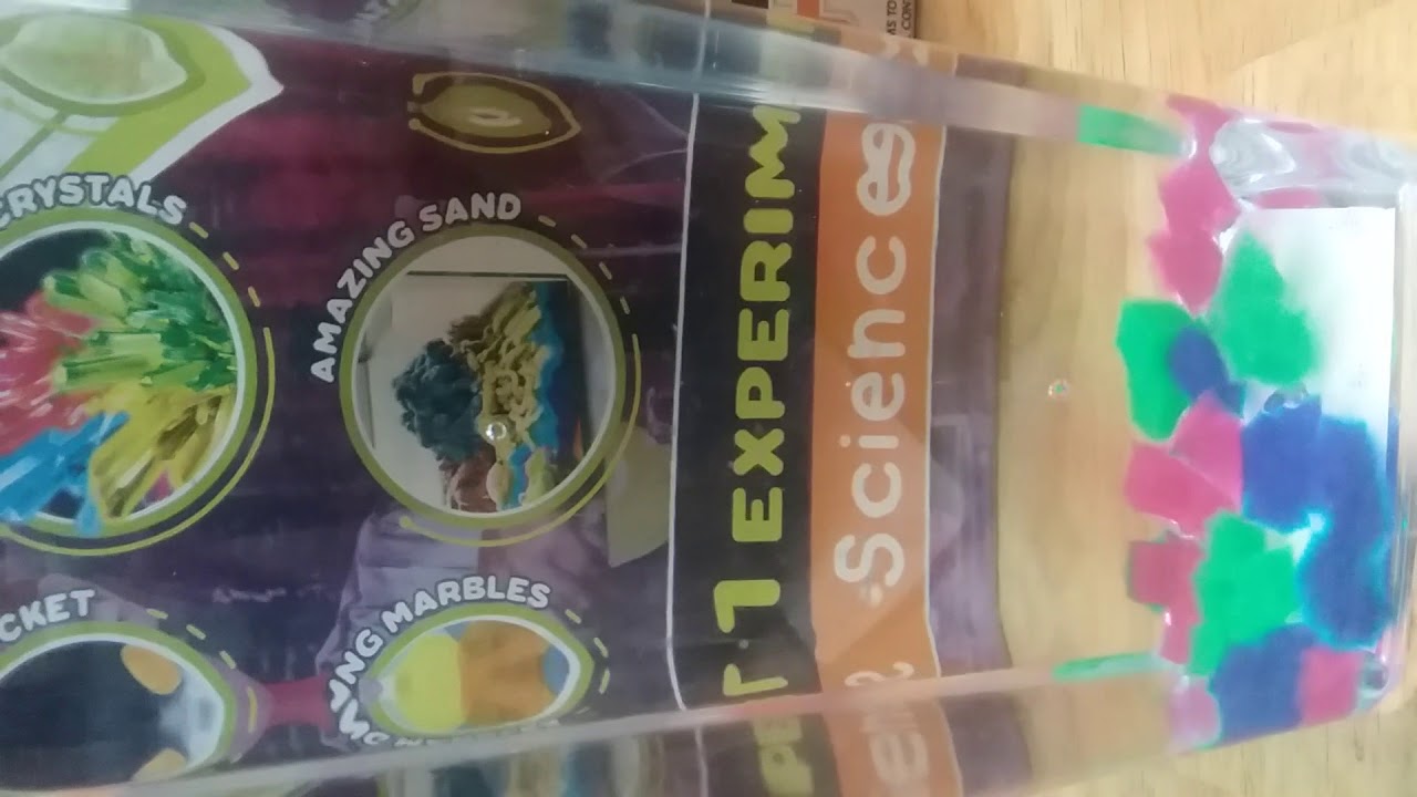 Adventure club10in1experiments science kit.BLOOMING CRYSTALS PRT 1