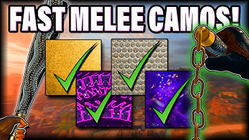 The EASIEST way to unlock *EVERY* Melee Weapon Camo in Black Ops 6 (UPDATED)