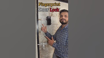Fingerprint Door Lock System #shorts #trending #science #experiment