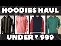 *UNDER* ₹999 Hoodies for men 2022| Winter wear haul 2022| Flipkart Sale Haul