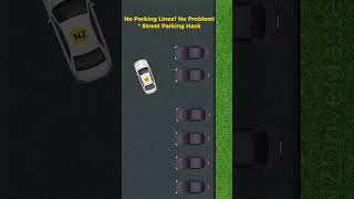 🚫 No Parking Lines? Park Straight Anyway 🚗 Simple Guide for Real Roads | NZDriveMaster