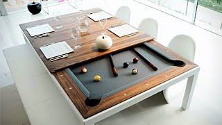 Great Space Saving Ideas with Smart Furniture, Multifunctional Expand Furniture.