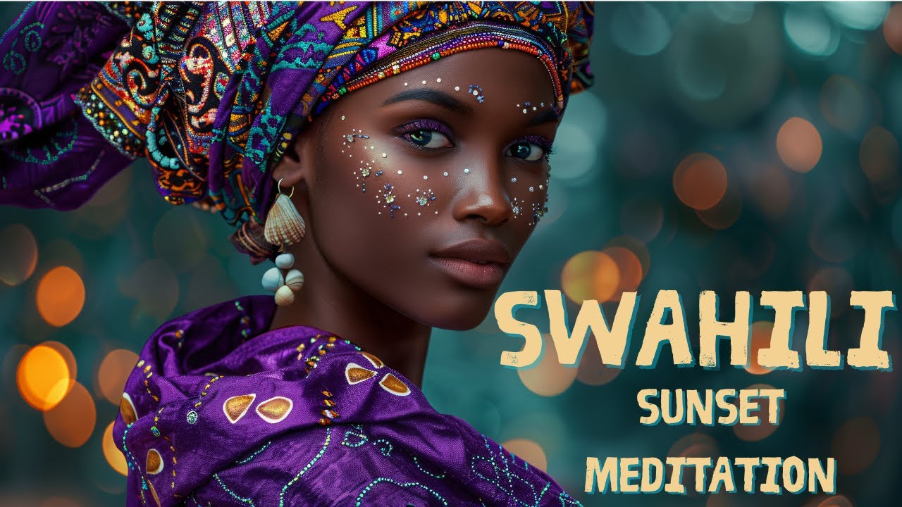 Swahili Sunset Meditation | Tribal Healing Music for Deep Relaxation & Inner Peace