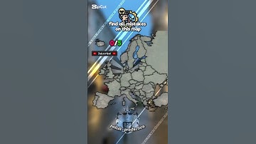 find all mistakes on this map #mapping #map #geographythroughmaps #europe #geography #mapper #maps
