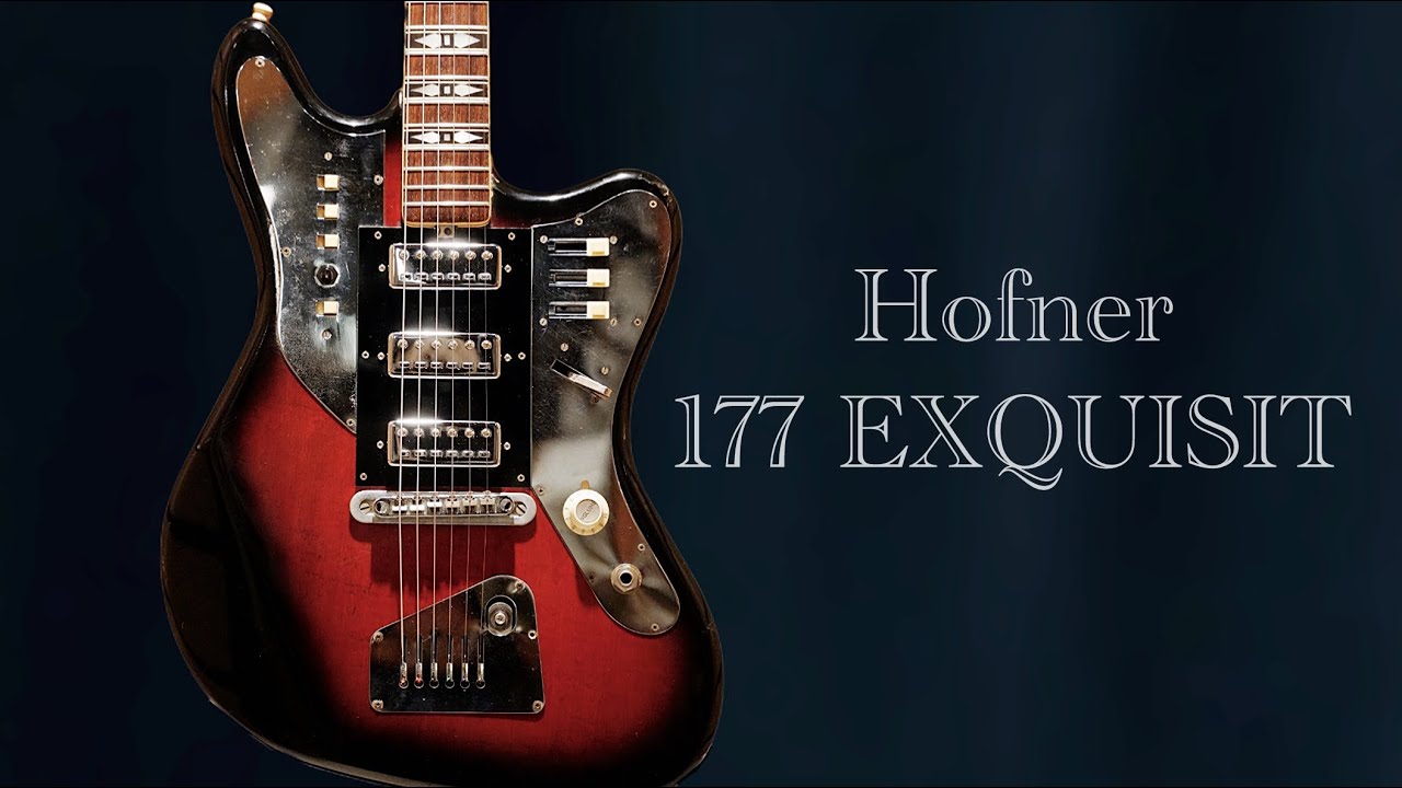 Trial Play] Hofner 177 EXQUISIT 1960s Vintage Guitar - YouTube