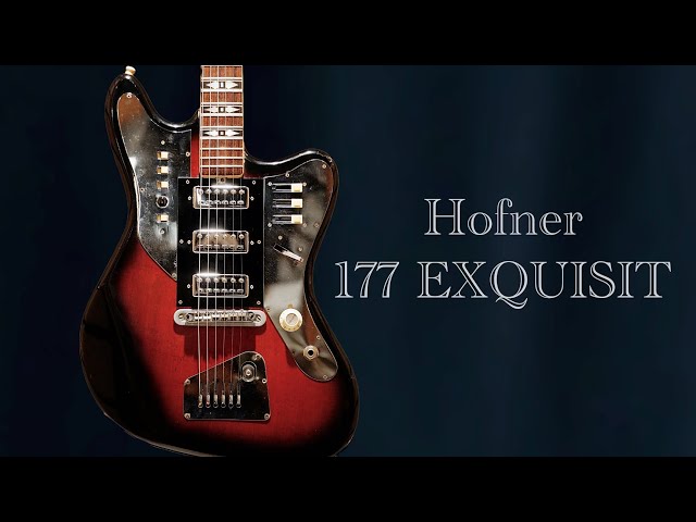 Trial Play] Hofner 177 EXQUISIT 1960s Vintage Guitar - YouTube