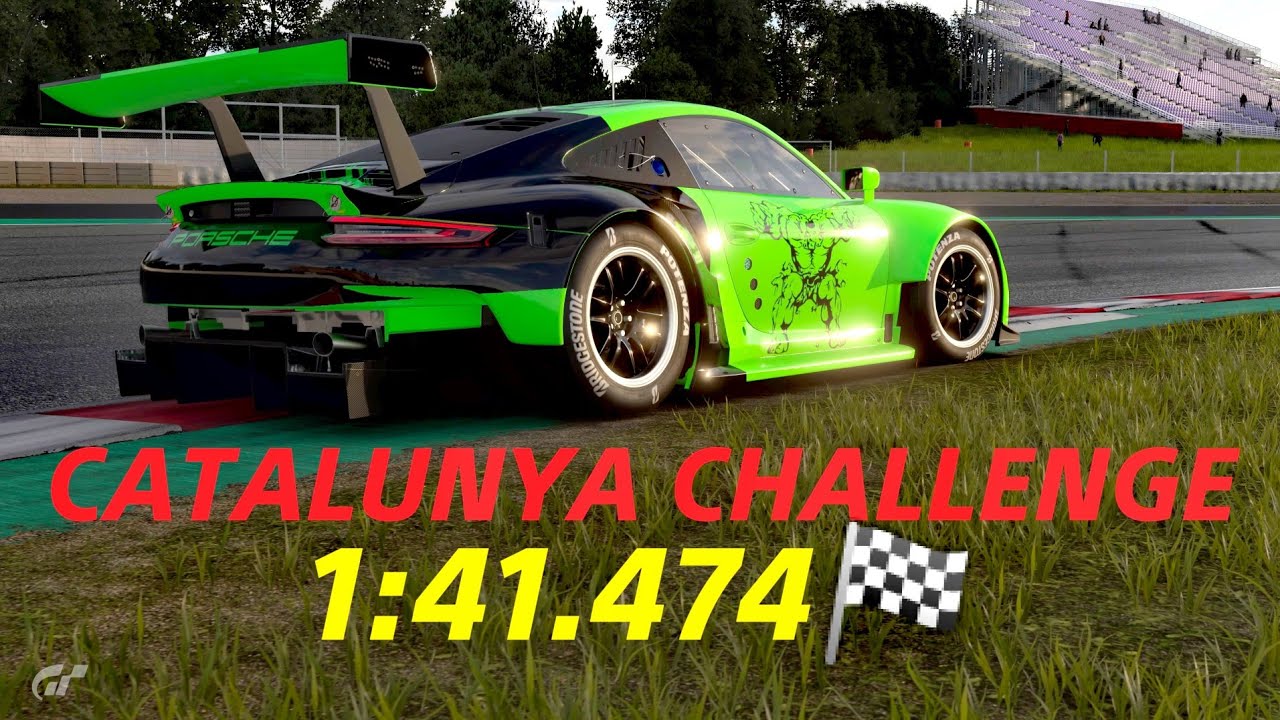 Gran Turismo 7 Catalunya Lap Time Challenge Easy Gold 2,000,000 Credits - Porsche 911 RSR Lap Guide