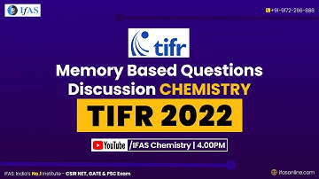 TIFR 2022 Memory Based Question Discussion