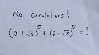 Olympiad Math problem | Can you evaluate without calculators 