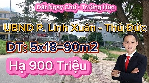 Giảm Sốc | Bán Gấp Trả Nợ Ngân Hàng | Lô Đất Linh Xuân - Thủ Đức | Khu tái định cư - KDC Êm Đềm