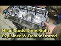 Installing Head Studs Properly - Simple & Effective