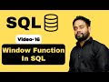 Video-16 | Window Function in SQL | SQL Tutorial Basic to Advance in Hindi