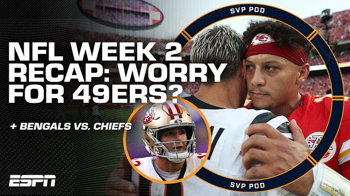 NFL WEEK 2 RECAP: Which 2-0 teams are legit? Worried about Ravens & 49ers? | SVPod