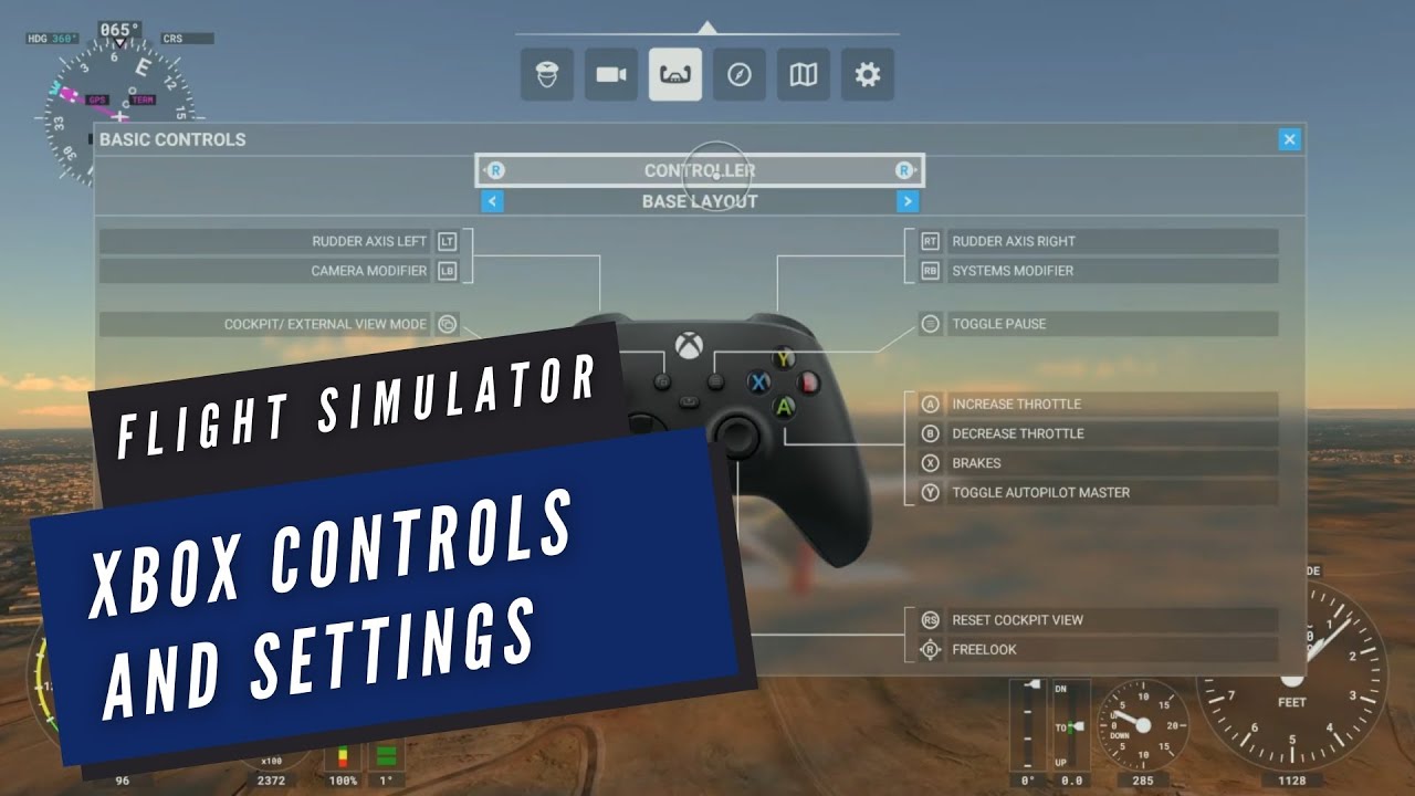 Microsoft Flight Simulator (Xbox Series XS) - Controller overview and  settings 