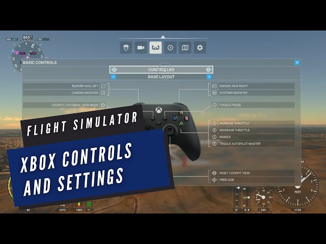 Flight Simulator 2020 TUTO Xbox ○ Manette Réglage et Paramétrage (PC et  Xbox Series X) 