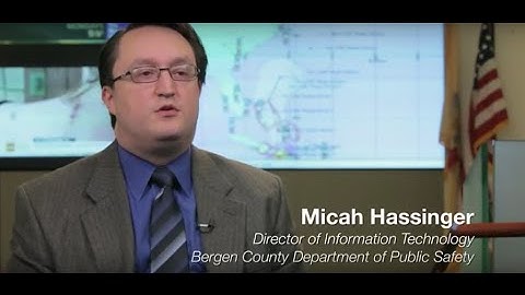 Bergen County Emergency Operation Center (EOC) Video Wall Case Study
