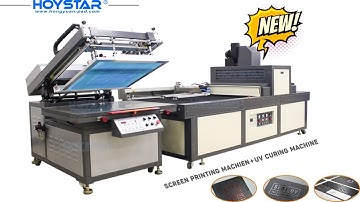 UV Spot Screen printing Machine for Papers/شاشة آلة الطباعة