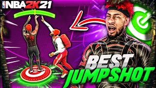 REVEALING THE BEST JUMPSHOT IN NBA 2K21 CURRENT GEN! 100% GREENS! NEVER MISS AGAIN! *AFTER PATCH 9*