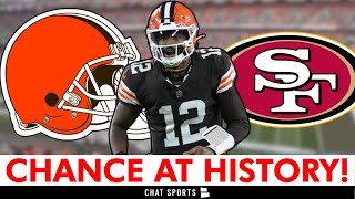 Can Shedeur Sanders Make HISTORY Against The 49ers Cleveland Browns News