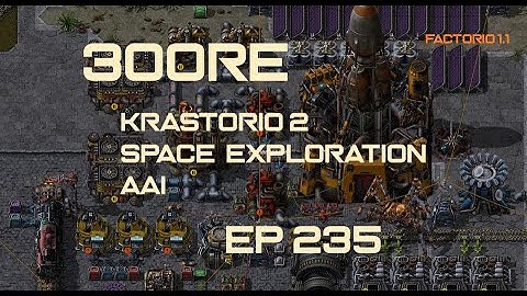 EP235RE - Rebuild cryonite will be easy - Factorio 300 (Krastorio 2 | Space exploration | AAI )