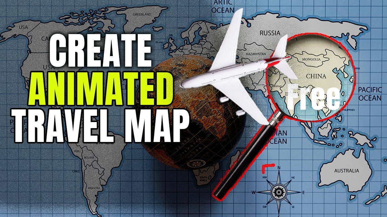 animated travel map online free