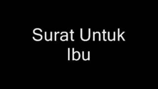 Thufail al ghifari_surat untuk ibu