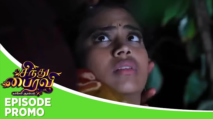 Sindhu Bairavi | Episode Promo | 30th May 2025
