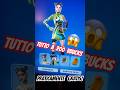 COMPRO TUTTO A SOLI 200 VBUCKS😱 #shorts #fortnite