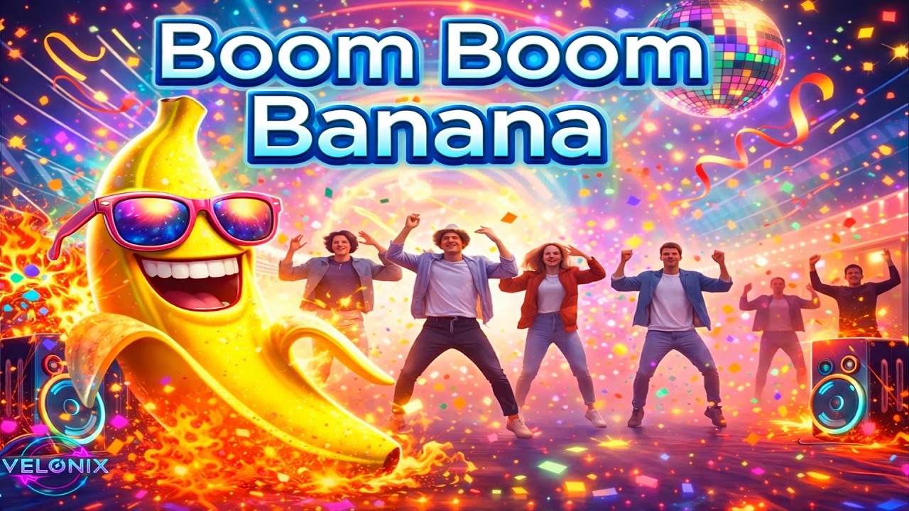 Velonix  - Boom Boom Banana (Original Mix) | Full Track | Hard Dance / High Energy | 152 BPM