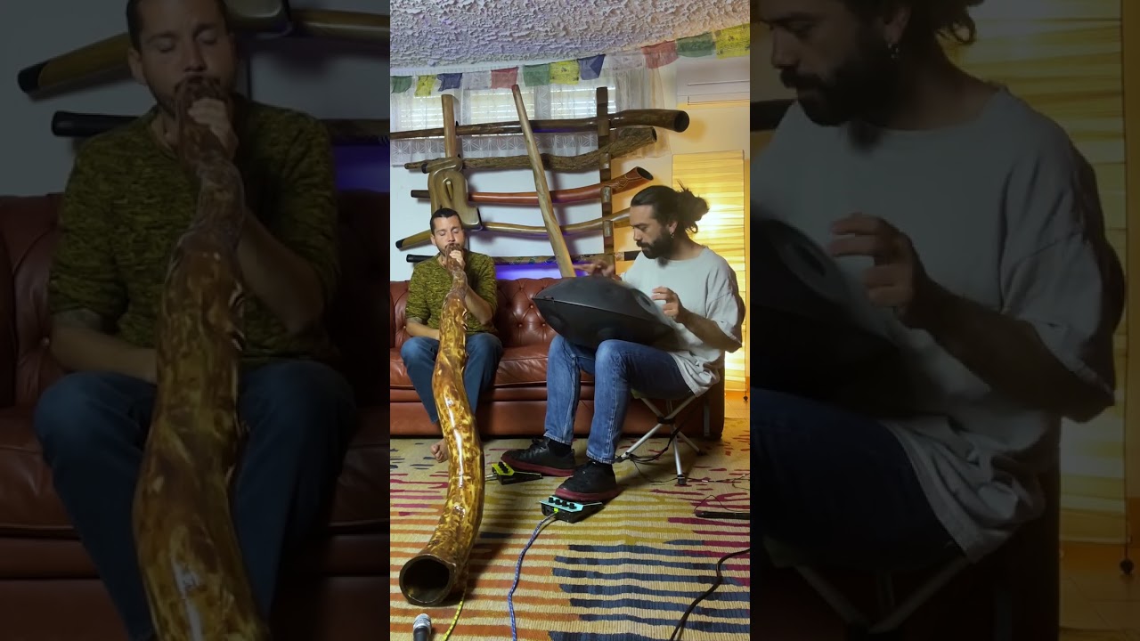 Handpan and Didgeridoo - Insane Jam 🤯
