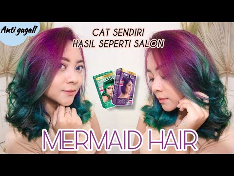 Video: 3 Cara Mewarnakan Rambut Dua Warna